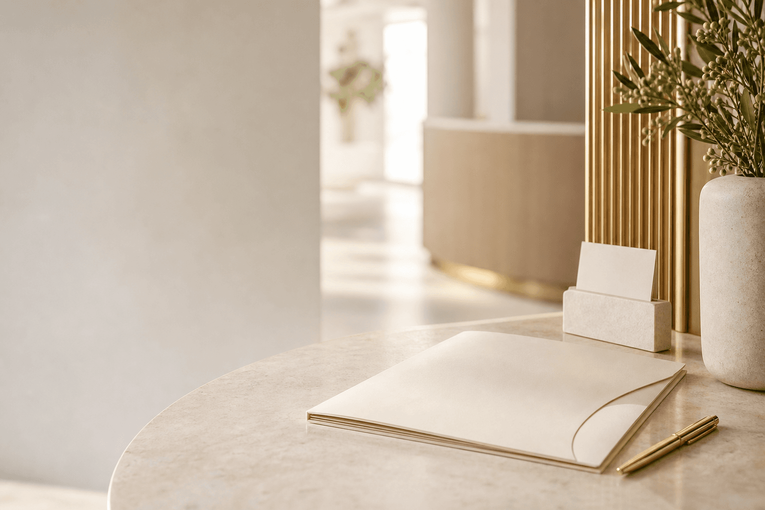 A calm front-desk setting at Midland Dental Center